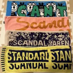 SCANDAL ライブタオル 4枚セットのサムネイル