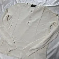 RRL サーマル ワッフルニットロングTシャツ ダブルアールエル ヘンリー