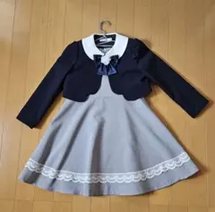 プラスワン ワンピース120 卒園式 入学式 セレモニー 結婚式 フリル