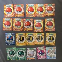 ポケモン　ダイモンドパール ベストウイッシュ 丸美屋　シール 20枚セット