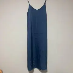 UNIQLO キャミワンピース 66 Blue S