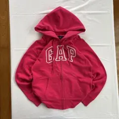 ぽ*と様 00s oldgap 激レアピンク 短丈 ロゴドン ジップパーカー y