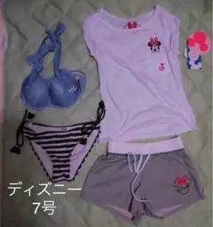 【新品】7号　水着セット　ディズニー　ミニー　　　　みー11