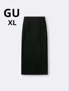 GU ベロア ナローマキシスカート