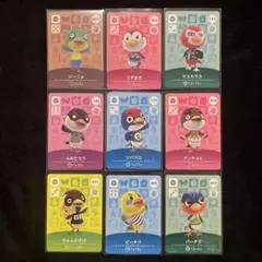 あつ森 あつまれどうぶつの森 amiiboカード 鳥 とり トリ セット