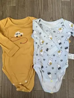 UNIQLO ベビー肌着 ロンパース 2枚セット 80cm