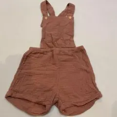 H&M オーガニックコットン サロペット 86cm