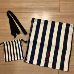 ラルフローレン　POLO ラッピングバック　巾着　リボン　3点セット