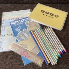 昭和ファンシー 昭和レトロ レターセット 定規 鉛筆 まとめ売り - メルカリ