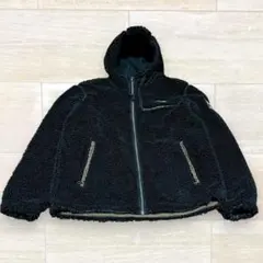 【美品】ノースフェイス ボアフリースジャケット メンズ レディース M 黒 韓国