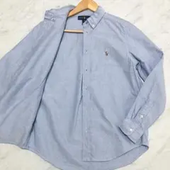 【近年モデル】 Ralph Lauren オックスフォード ポニー ブルー