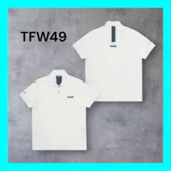 新品タグ付き❤️TFW49 グレージュL BACK MESH POLO - メルカリ