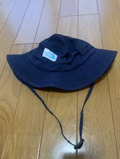 ノースフェイス キッズ 帽子 KSサイズ キャップ ネイビー　ロゴ