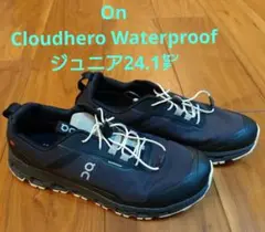値下げ！【On※ウォータープルーフ】 Cloudhero ジュニア24.1㌢
