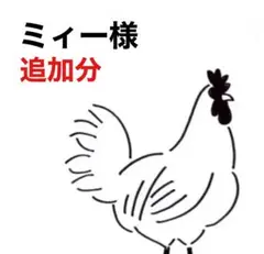 ミィー　同梱可能な物はお値引きします様 / 追加分