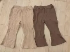 まとめ買い値引きあり【セット】tete a tete フレアパンツ 90cm