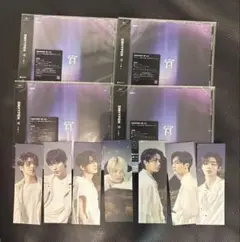 ENHYPEN 宵 CD4枚　アニメイト animate しおり 特典 コンプ