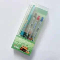 モルカー スタイルフィット メタリックブルー 3色ボールペン ジェットストリーム