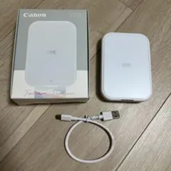 Canon iNSPiC ホワイト PV-223-WH　ミニフォトプリンター