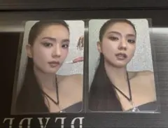 BLACKPINK ジス トレカ GRAY Ver. 2枚セット