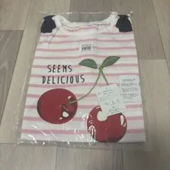 150 Tシャツ ベルメゾン ボーダー さくらんぼ リボンのサムネイル