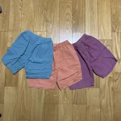 MARKEY'S マーキーズ ハーフパンツ 3色セット 110センチ