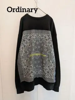 【Ordinary】セブンフェアリー☆オーバーサイズバンダ長袖トップス