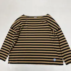 ORCIVAL オーシバル ボーダー ルーズボートネックＴシャツ ワイド