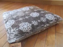 座布団カバークッションカバー 55×59cm 冬素材 あったか オーナメント柄