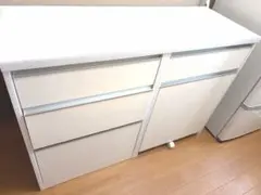 ニトリ　カップボード　食器棚 キッチンカウンターのサムネイル