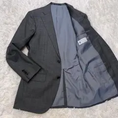新品未使用　定価10万　ダーバン　セットアップ　上下　高級生地　ブルーグレー　L 新品未使用 定価10万 ダーバン セットアップ 上下 高級生地 ブルー