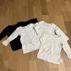 UNIQLO ベビー 長袖肌着 90cm 4枚セット