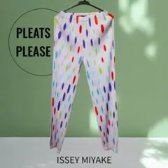 極美品】PLEATS PLEASE イッセイミヤケ パンツ - メルカリ
