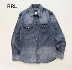 キムタク着用 RRL デニム ワークシャツ ダブルアールエル ラルフ