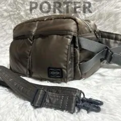 PORTER TANKER カモフラ ポーチ ネイビー 30周年 限定 - メルカリ