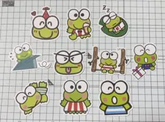 けろけろけろっぴ 防水 ステッカー シール