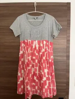SEE BY CHLOÉ 半袖ワンピース フレア 膝上丈 Tシャツ素材で洗濯可