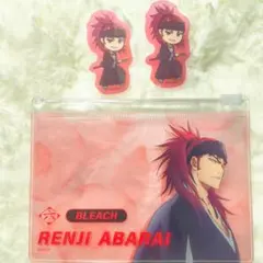 BLEACH 阿散井恋次 ミニクリアケース ステッカーセット　サンキューマート