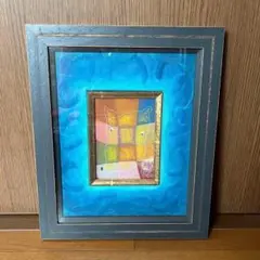 現代 油絵 ハート柄 谷垣博子作 - メルカリ