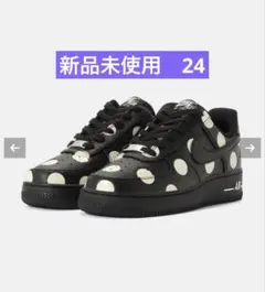 Nike Air Force 1 Black Polka Dot ドット23.5 - メルカリ