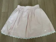 タルティーヌエショコラ　ストライプスカート110cm