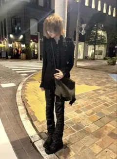 Ifsixwasnine ドレープ ロング カーディガン V系 お兄系 希少 Ifsixwasnine ドレープ ロング カーディガン V系 お兄系 希少