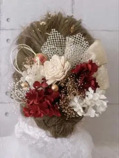 成人式　卒業式　髪飾り　ヘッドドレス　ヘッドパーツ　ヘアアクセサリー