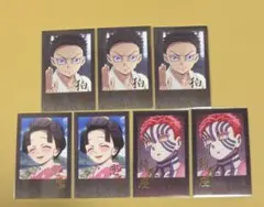 鬼滅の刃　ダイニング　無限城　くじ　箔押しチェキ風ブロマイド　狛治　恋雪　猗窩座