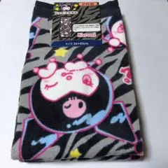 KUROMI クロミ フェイスタオル2枚組 サンリオしまむら
