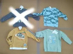 110cmトレーナー4着おまとめ