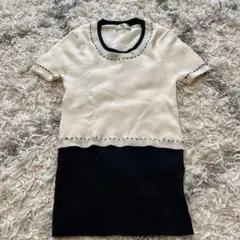 PAULE KA  wool 半袖ニットのサムネイル