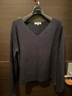 NATURAL BEAUTY BASIC ネイビー Vネック セットアップ‼️