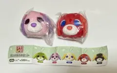 お茶犬 フェイスマスコット【ハナ & アール】