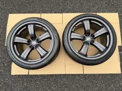 NISSAN 32スカイライン純正 16インチ タイヤホイール 2本 ドリケツに